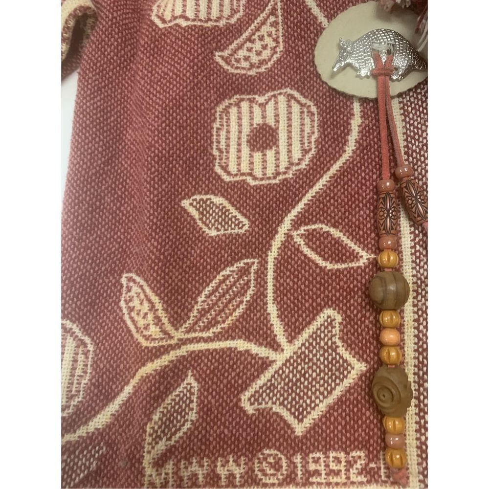 Vintage Knit Patterned Cardigan - Picture 5 of 8